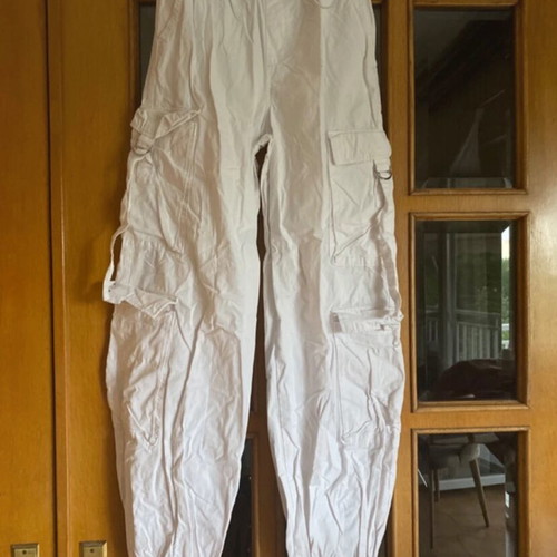 Cargo pants white like new, size S by Tally Weijl