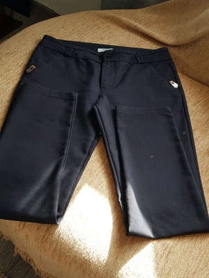 Black pants size M like new, straight fit