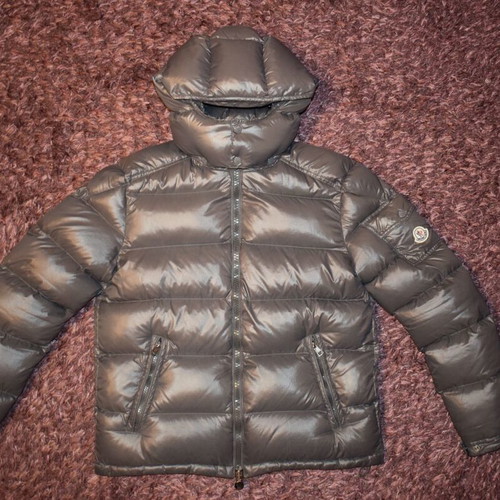 Moncler Maya men's down jacket used, size 3, gray
