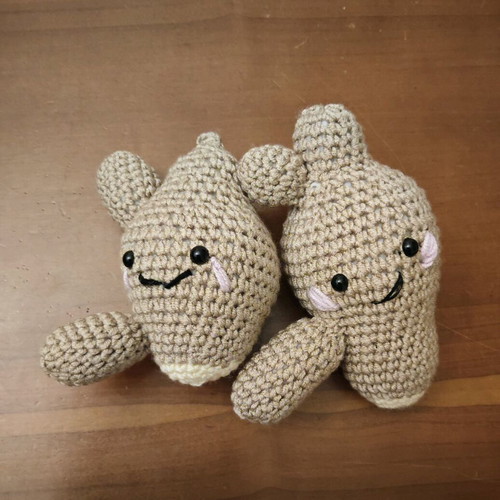 Mr and Mrs Ginger keychain made to order