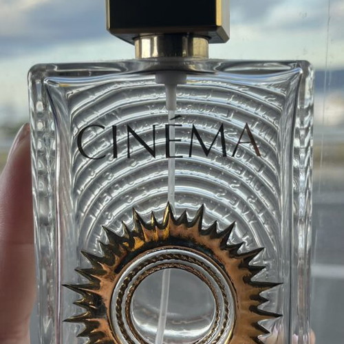 Vintage Yves Saint Laurent Cinema Eau d’Été collectible empty bottle like new