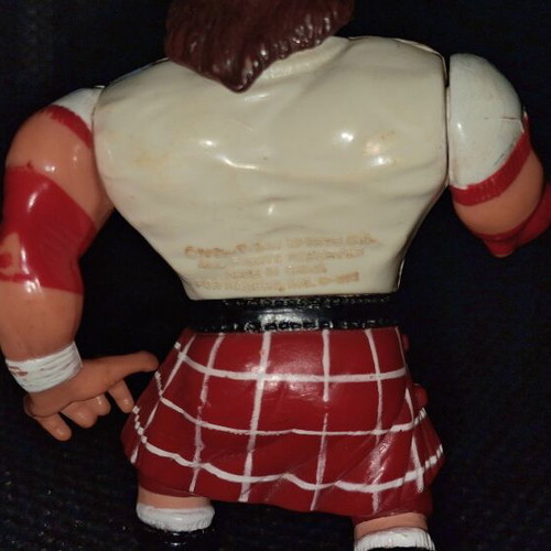 1991 WWF Hasbro Series 2 Rowdy Roddy Piper action figure used