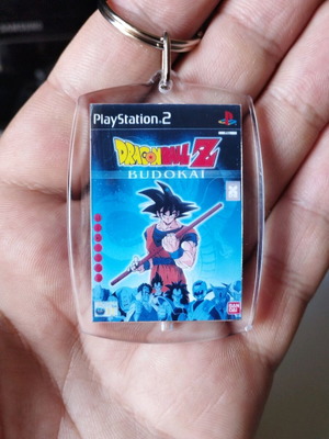 Dragon Ball Z Budokai PS2 acrylic keychain