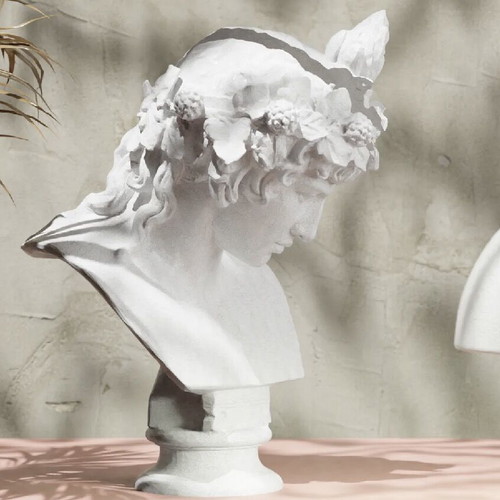 Antique Fusion bust new, modern abstract decorative sculpture