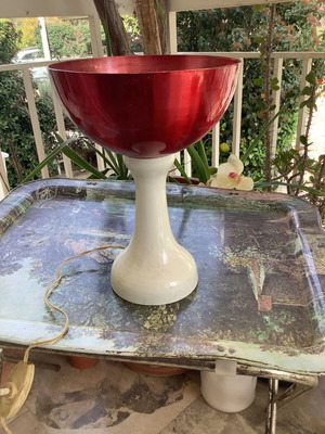 Επιτραπέζιο βιντάζ φωτιστικό pop art μεταχειρισμένο