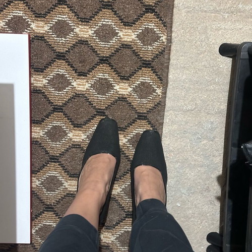 Vintage black pumps like new, size 38