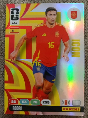 Panini World Cup 2026 Adrenalyn Icon Rodri като нов