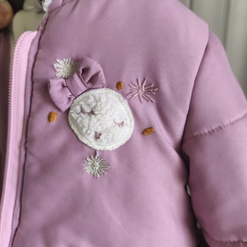 Orchestra baby jacket like new, warm with hood, 12 months, 74cm