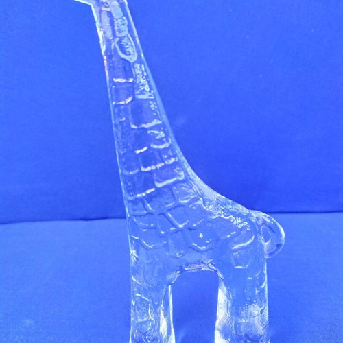Kosta Boda Giraffe, RCR Cristalleria Italiana Swans and Dolphin Set like new