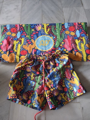 Ocean Hero swimwear set and towel like new, boys 11-12 years