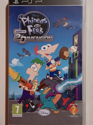 Phineas and Ferb: Across the 2nd Dimension παιχνίδι PSP σαν καινούργιο