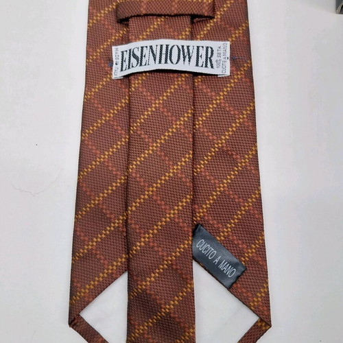 Italian tie EISENHOWER new, silk, in box