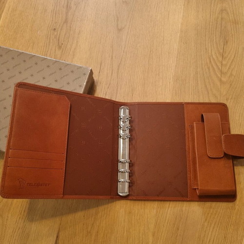 Leather agenda Michail like new, collectible Filofax