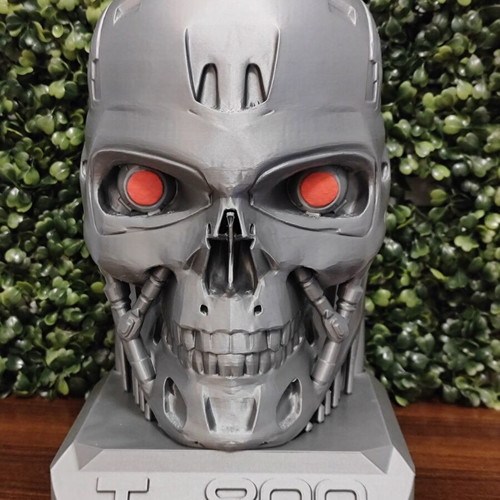 T-800 Terminator headset stand new, 3D printed support