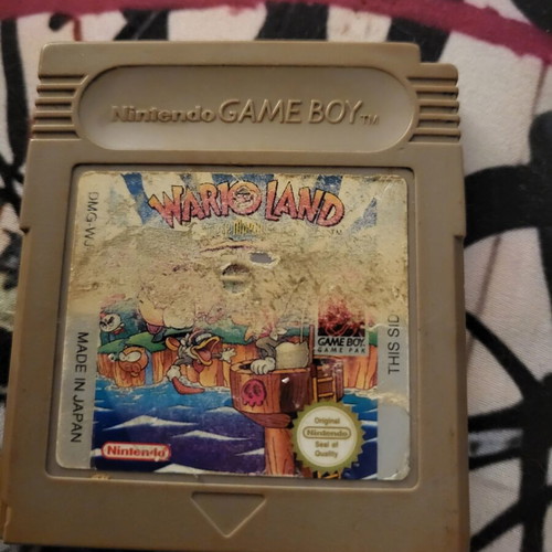 Wario Land Game Boy cartridge used