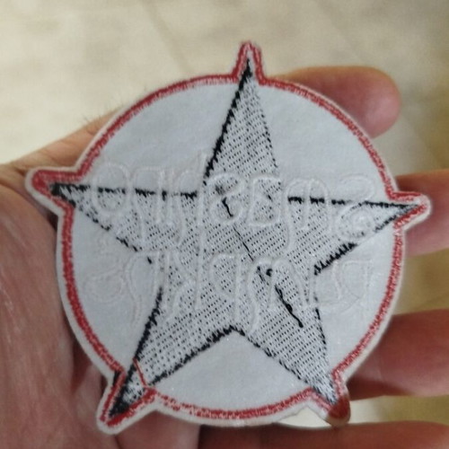 Smashing Pumpkins Embroidered Patch new with heat adhesive