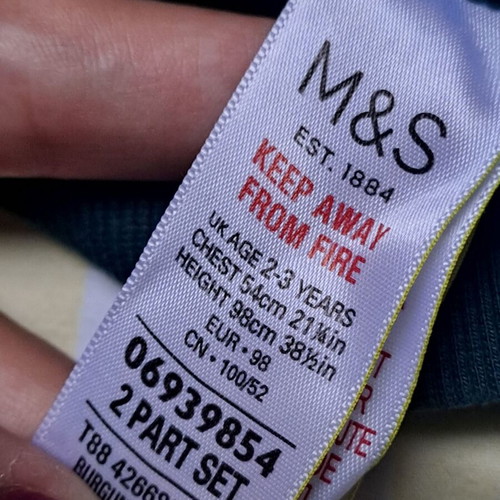 Boys' blouses pack of 3 used, size 2-3 years, Marks & Spencer