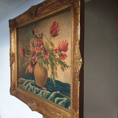 Painting used with dimensions 63x75 cm