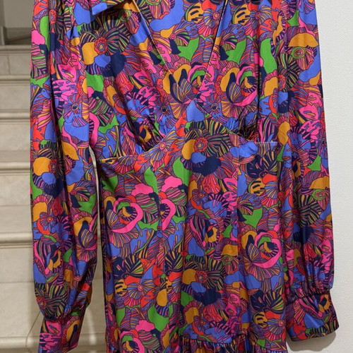 Never Fully Dressed Longsleeve Dress like new, colorful, size S