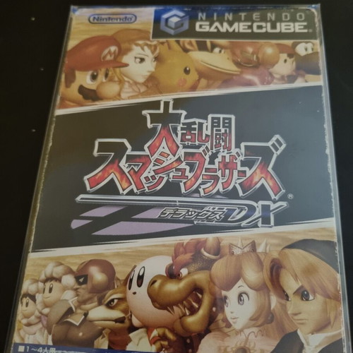 Super Smash Bros Melee Nintendo GameCube used with PET case