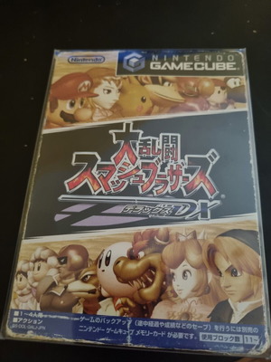 Super Smash Bros Melee Nintendo GameCube used with PET case