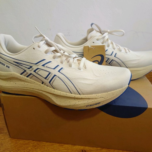 Asics GT-2000 14 Cream/Blue Size 46 New Running Shoes
