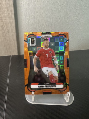 2026 Panini Prizm Fifa World Cup Marko Arnautovic Orange Pandora card new