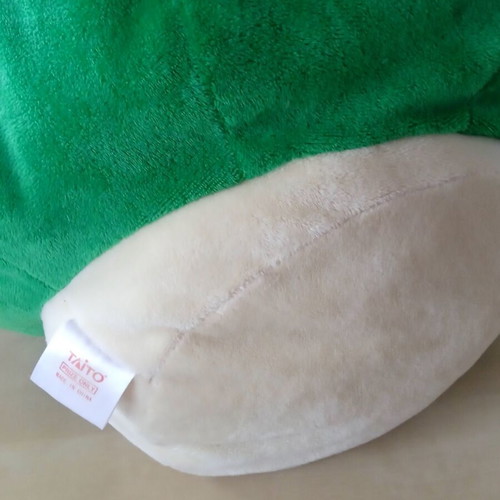 Taito Super Mario Mushroom plush pillow used