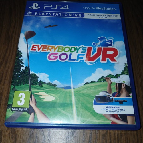 Everybody's Golf VR PlayStation 4 game like new