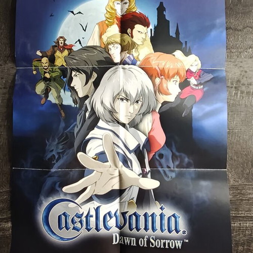 Castlevania Dawn of Sorrow poster