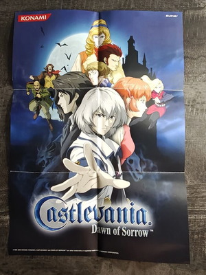 Castlevania Dawn of Sorrow poster