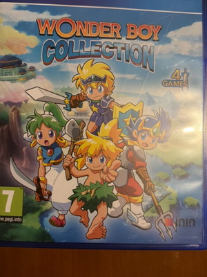 Wonderboy Collection for PlayStation 4 like new with 4 games