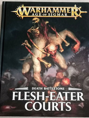Warhammer Age of Sigmar Death Battletome Flesh-Eater Courts Rulebook 1st Edition like new