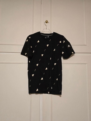 Ανδρικό t-shirt Adidas μαύρο, σαν καινούργιο, μέγεθος M