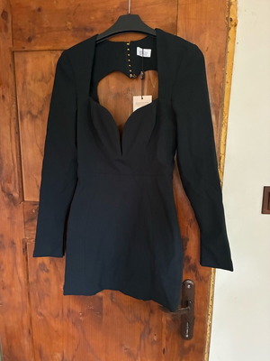 Polo Zone black dress new, coquettish