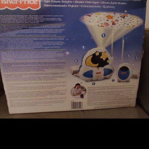 Fisher Price intercom with color projector used