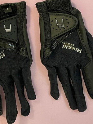 Roeckl Sports riding gloves size 7, black