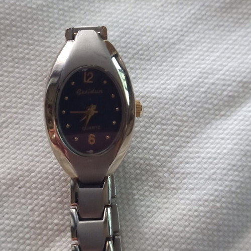 Women's wristwatch, gold and silver tone