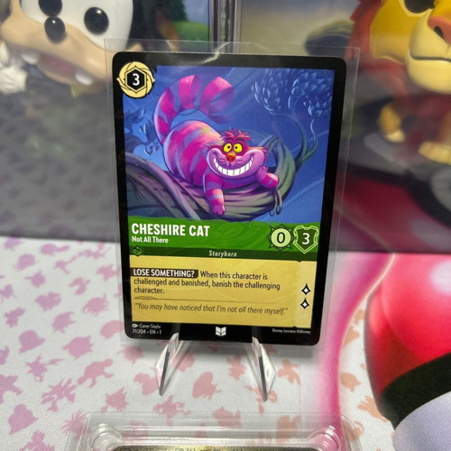 Lorcana Disney κάρτα TCG Cheshire Cat σε άριστη κατάσταση