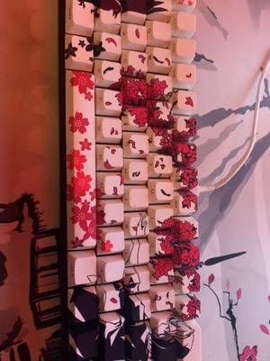 60% custom keyboard used