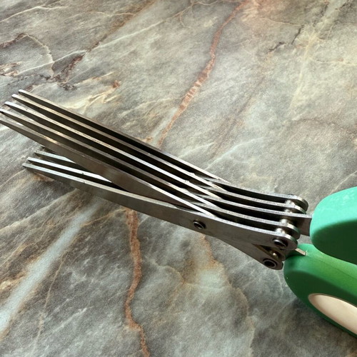 Cooking scissors new for herbs