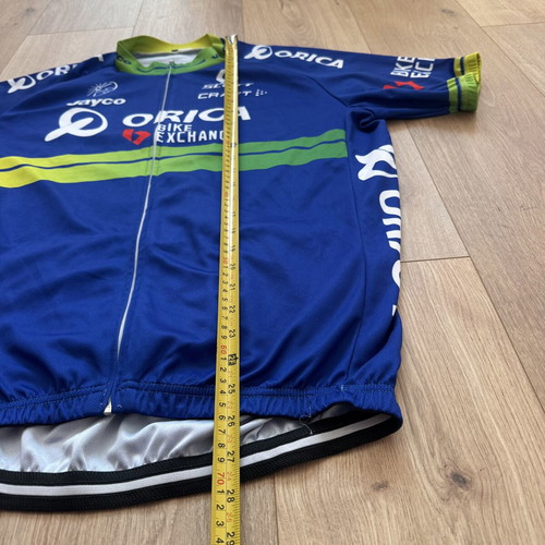 Orica Bike Exchange Scott cycling jersey men's size XXL like new, polyester