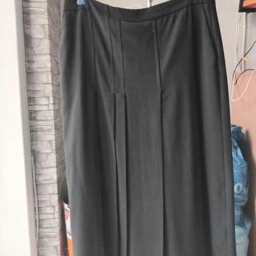 Zara black culottes XXL like new with pleats