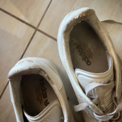 Gazelle Adidas athletic shoes used, size 38, beige