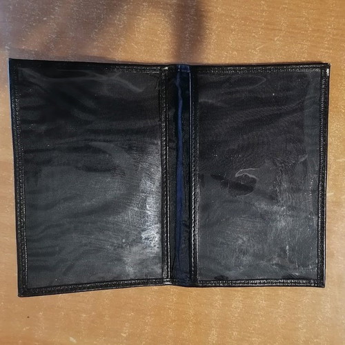 Laura Biagiotti vintage leather coin purse and cardholder set like new, black