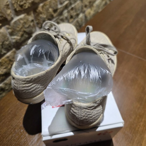 Γυναικείο παπούτσι πάνινο-τζιν Superga μεταχειρισμένο, μπεζ, νούμερο 38