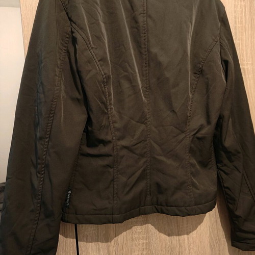 Vintage Armani Jeans women's short khaki jacket medium used
