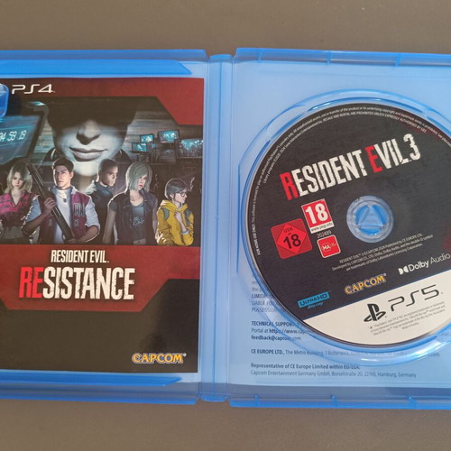 Resident Evil 3 Remake PS5 game like new