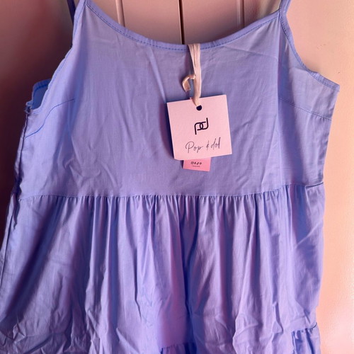 Summer blue dress new, one size