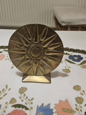 Bronze decorative star of Macedonia